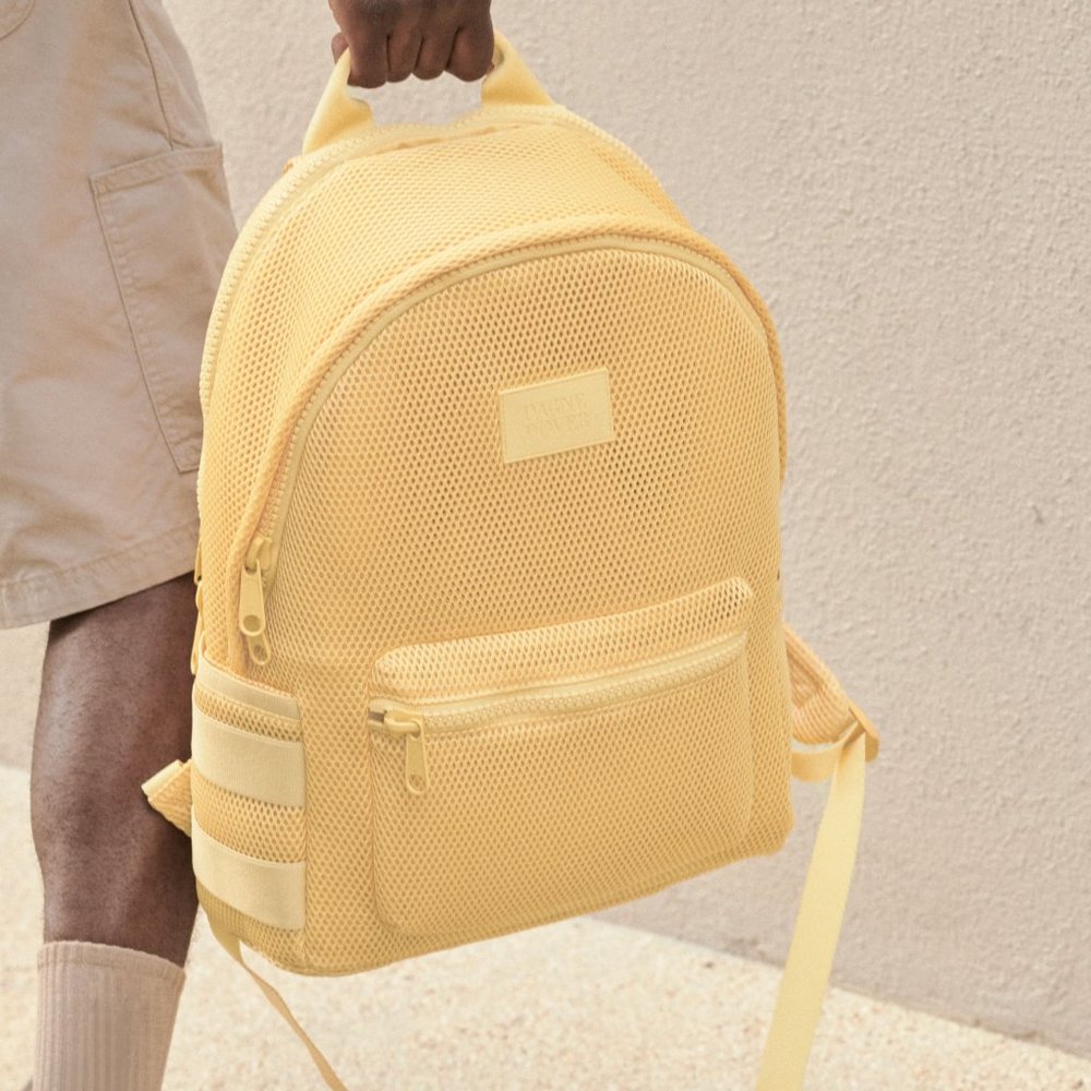 ISO Dagne Dover Medium Dakota Backpack in Airmesh Pollen